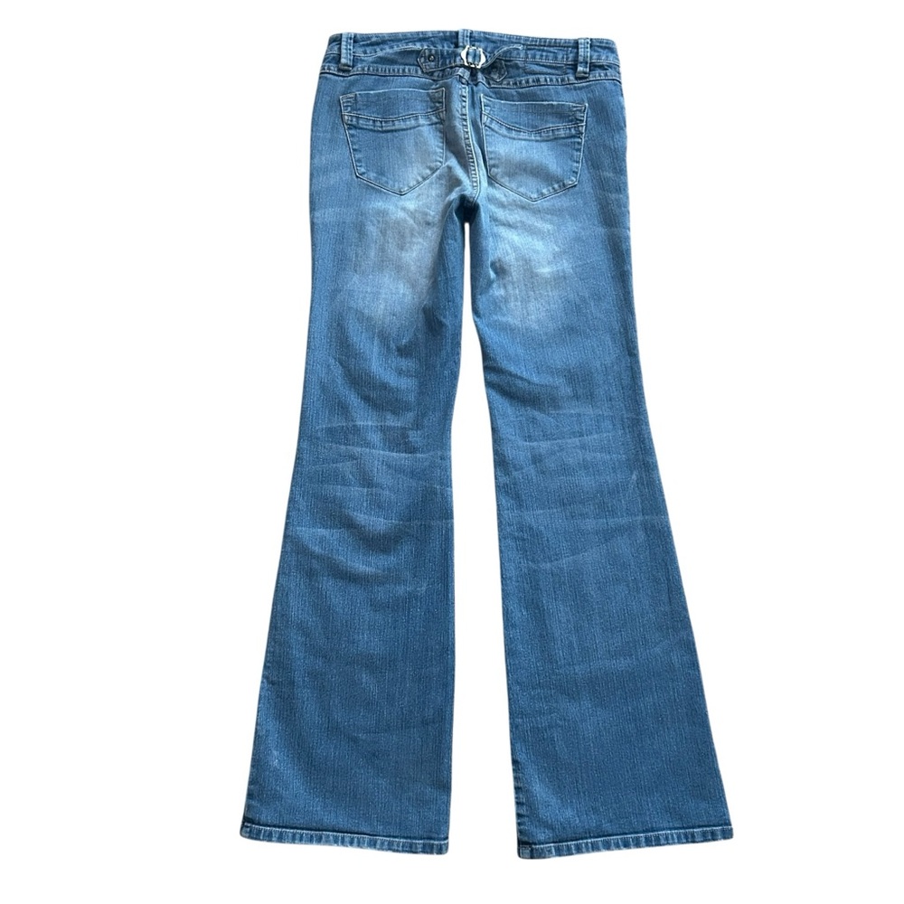 Route 66 Jeans Womens Size 4 Blue Y2K Flare Festival‎ Retro Denim